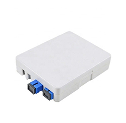 小型臺(tái)式FTTH 2端口ABS PC光纖插座